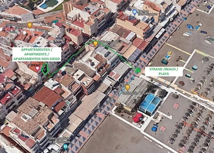 Precioso Estudio Junto Al Mar, Apartamentos Don Diego En La Carihuela