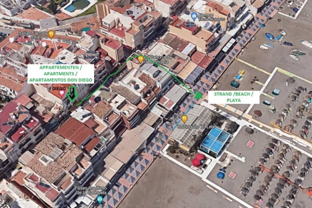 Precioso Estudio Junto Al Mar, Don Diego En La Carihuela * Torremolinos